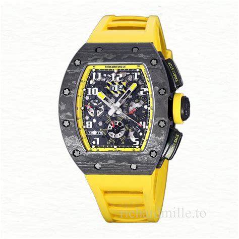 richard mille yellow diamond|richard mille rm 011.